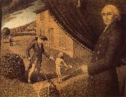 Grant Wood, Fabrication